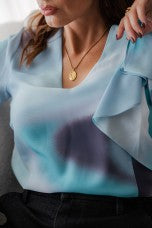 Túnica laço estampado