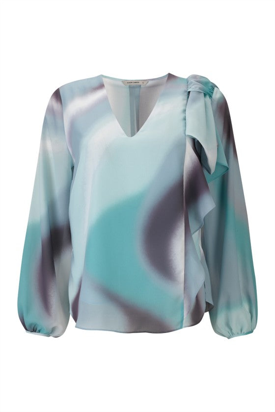 Túnica laço estampado