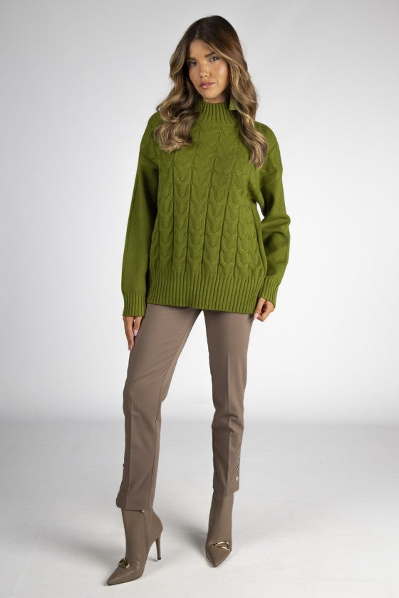 Camisola De Gola Alta